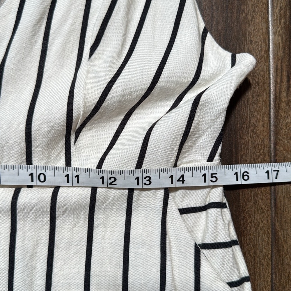 Topshop Black and White Button-Front Dress - Picture 7 of 14